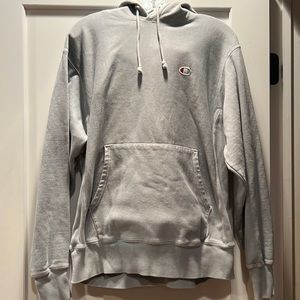 Champion grey hoodie